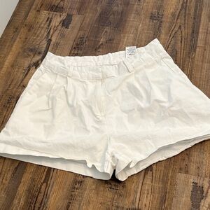 Women's White Shorts